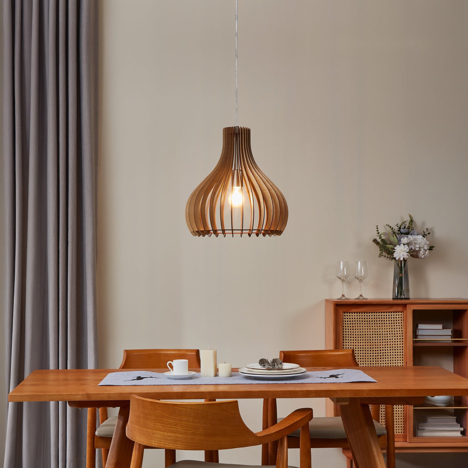 Eglo EU Coswarth Anthracite/ Cream-White Steel & Wood 2-Light Spotlight product image - Endon Lighting from First Light Direct with great prices and fast UK delivery