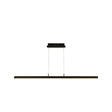Tribeca  Bar Pendant  - Black Metal