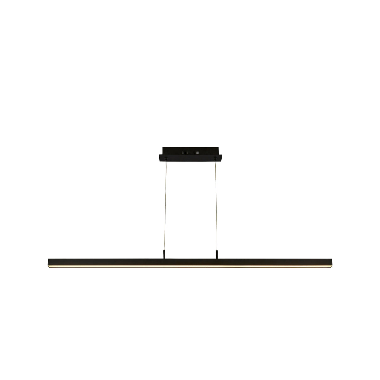 Tribeca  Bar Pendant  - Black Metal