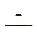 Tribeca  Bar Pendant  - Black Metal