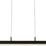 Searchlight Electric Tribeca  Bar Pendant  - Black Metal 96381-1BK