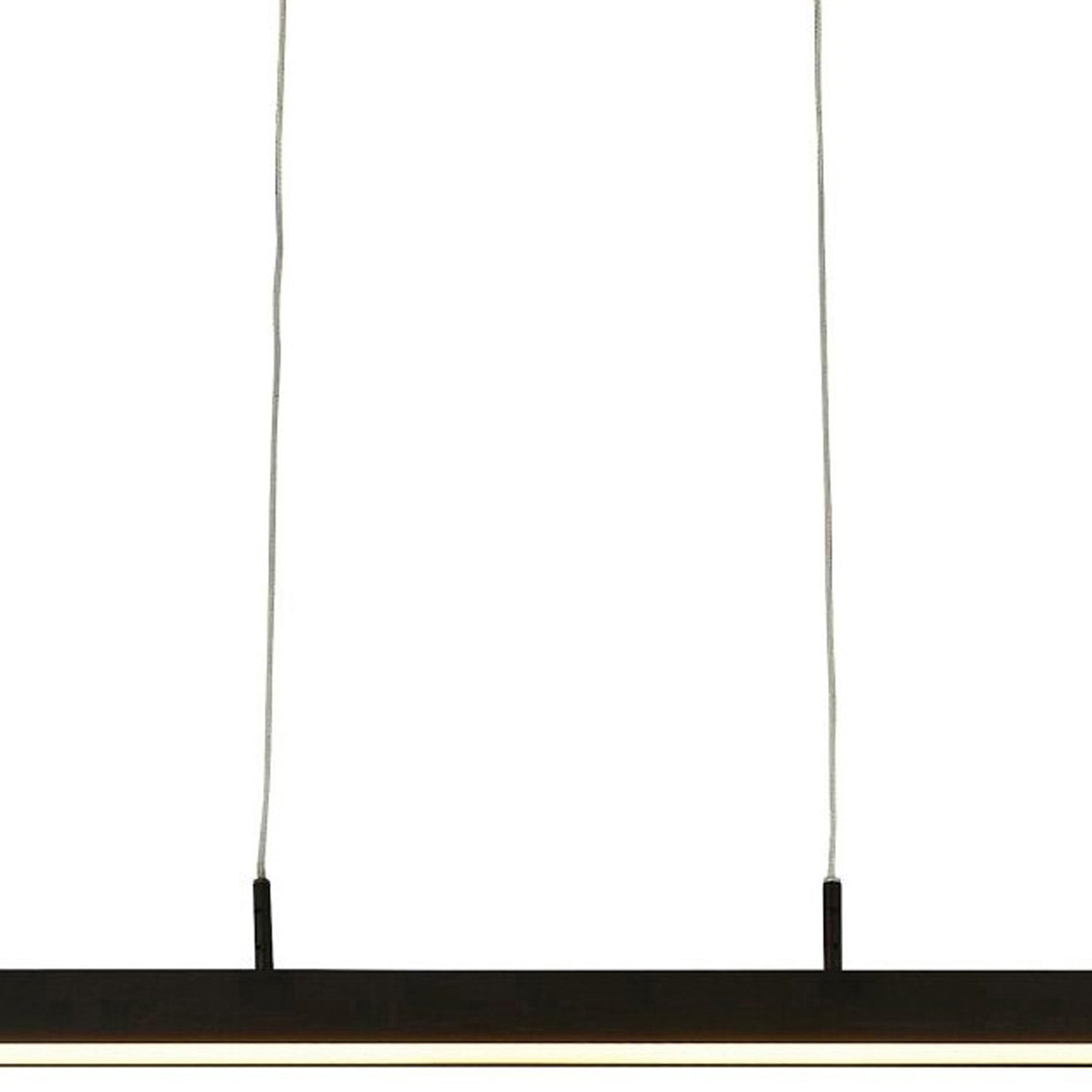 Searchlight Electric Tribeca  Bar Pendant  - Black Metal 96381-1BK