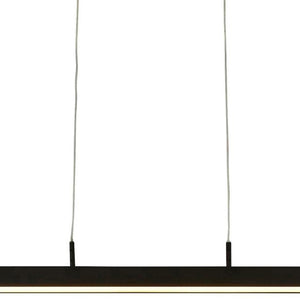 Searchlight Electric Tribeca  Bar Pendant  - Black Metal 96381-1BK