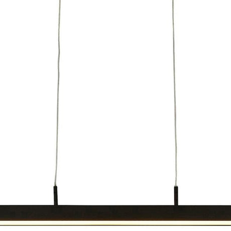 Searchlight Electric Tribeca  Bar Pendant  - Black Metal 96381-1BK