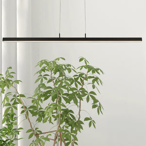 Searchlight Electric Tribeca  Bar Pendant  - Black Metal 96381-1BK