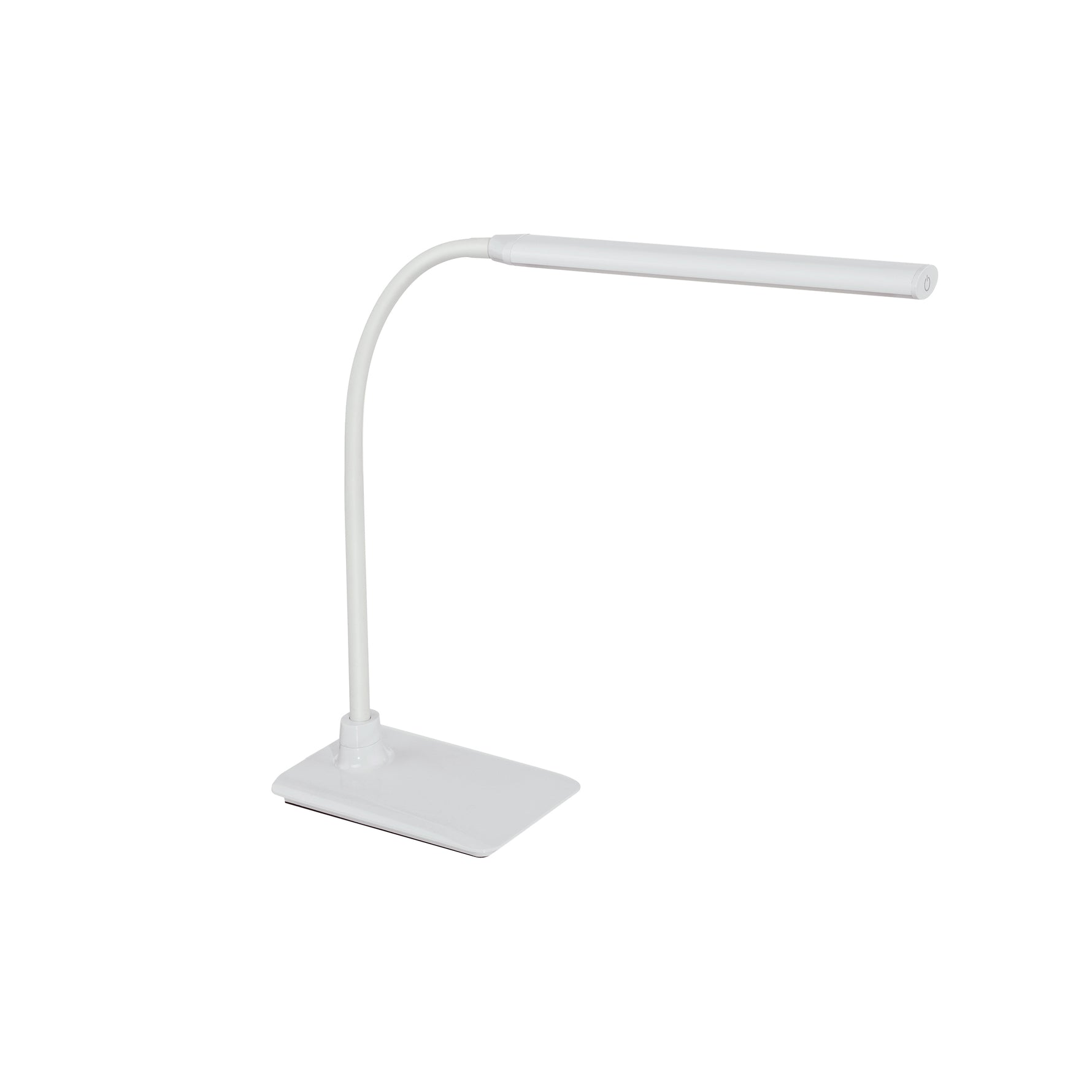 Eglo EU LAROA LED Table Lamp – White Desk Light, Touch Dimmer, 600?lm, Office Lighting