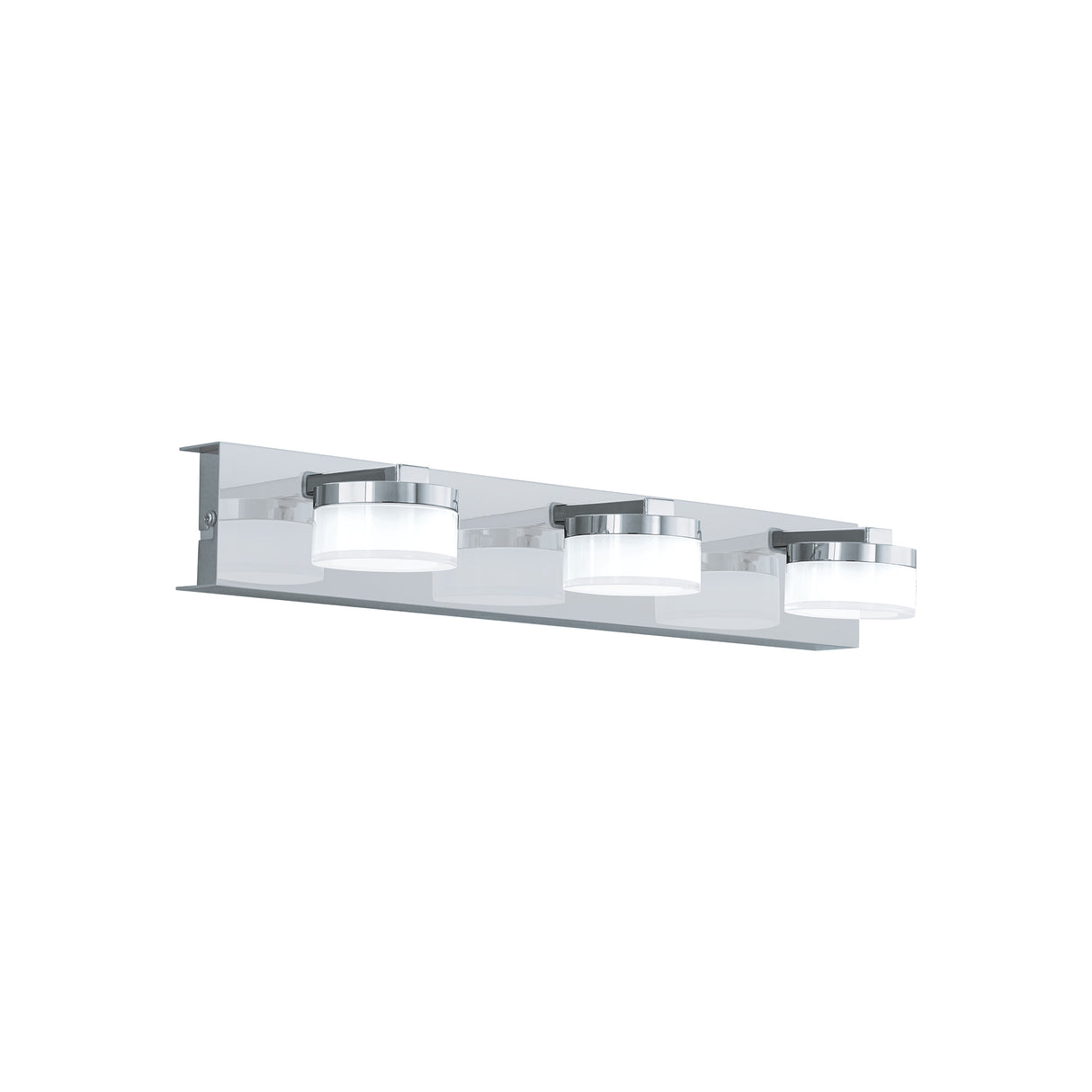 Eglo EU Romendo 1 Chrome Steel & Plastic Bathroom LED Wall Light