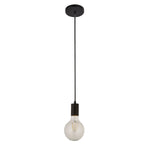 Searchlight Electric Squiggle Pendant  - Black Metal & Cables 9661BK