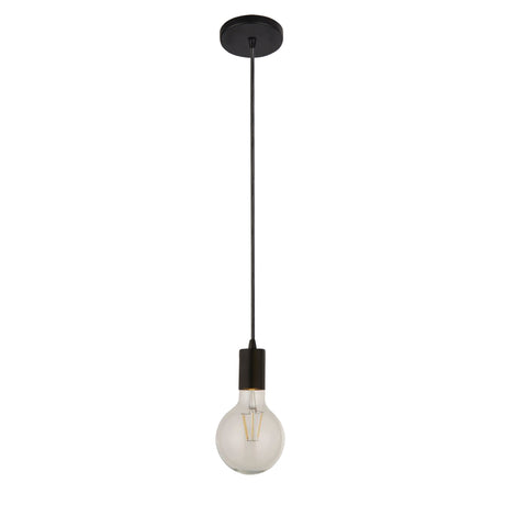 Searchlight Electric Squiggle Pendant  - Black Metal & Cables 9661BK
