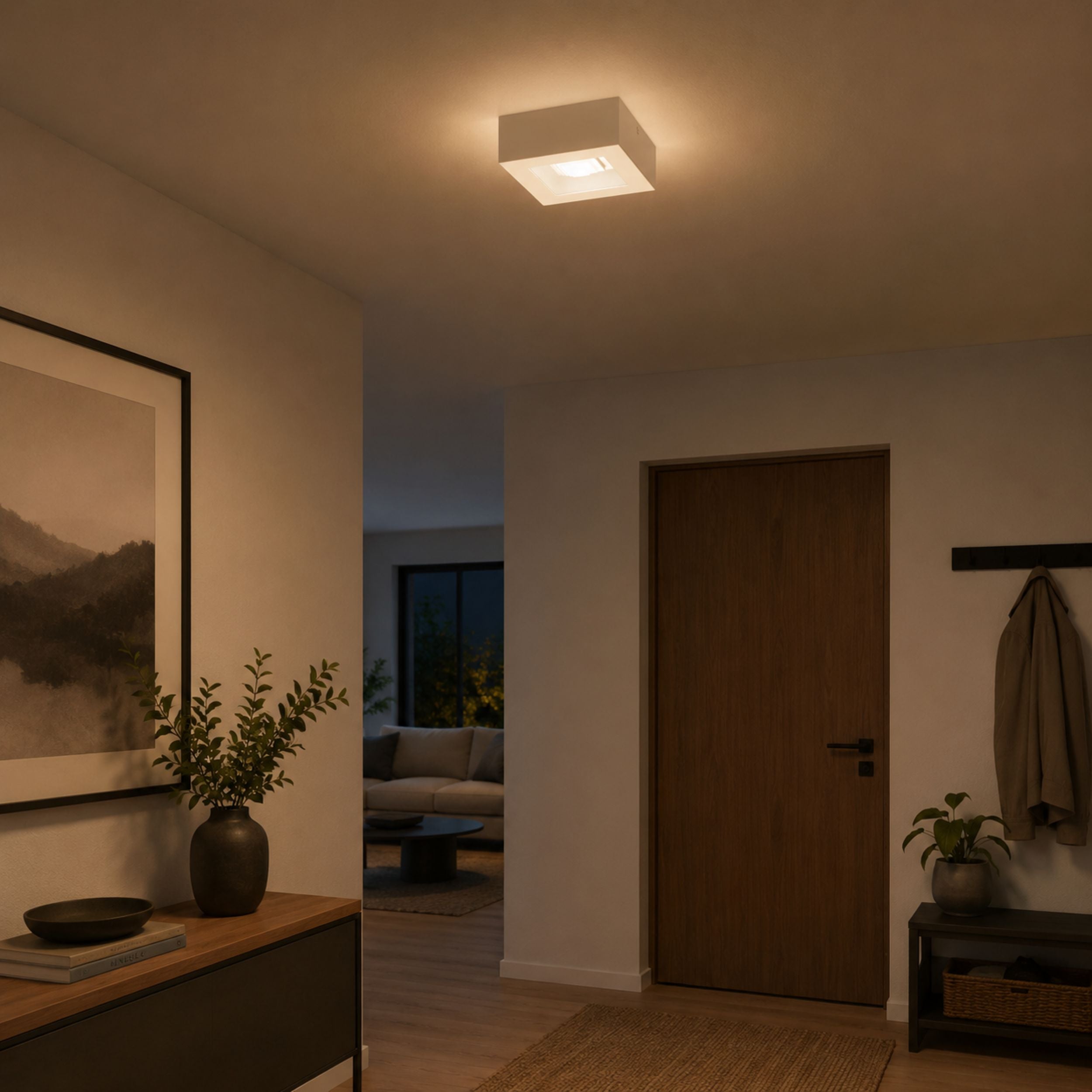 Eglo EU FAEDO?3 Outdoor LED Floodlight – Black Aluminium, Daylight White, High Output, IP65 Exterior Lighting