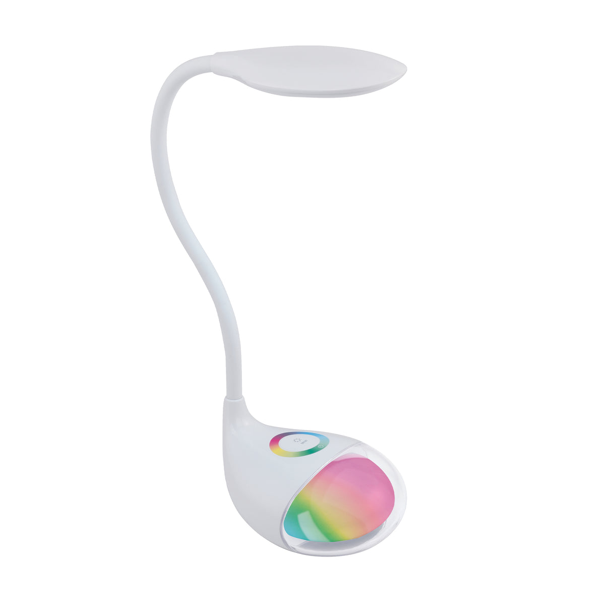 Eglo EU Cabado 1 White Plastic LED Clamp Table Light