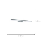 Eglo EU Vadumi Chrome & White Plastic Mirror Light, 60cm product image - Endon Lighting from First Light Direct with great prices and fast UK delivery
