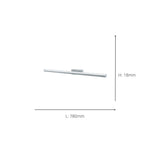 Eglo EU Vadumi Chrome & White Plastic Mirror Light, 78cm product image - Endon Lighting from First Light Direct with great prices and fast UK delivery