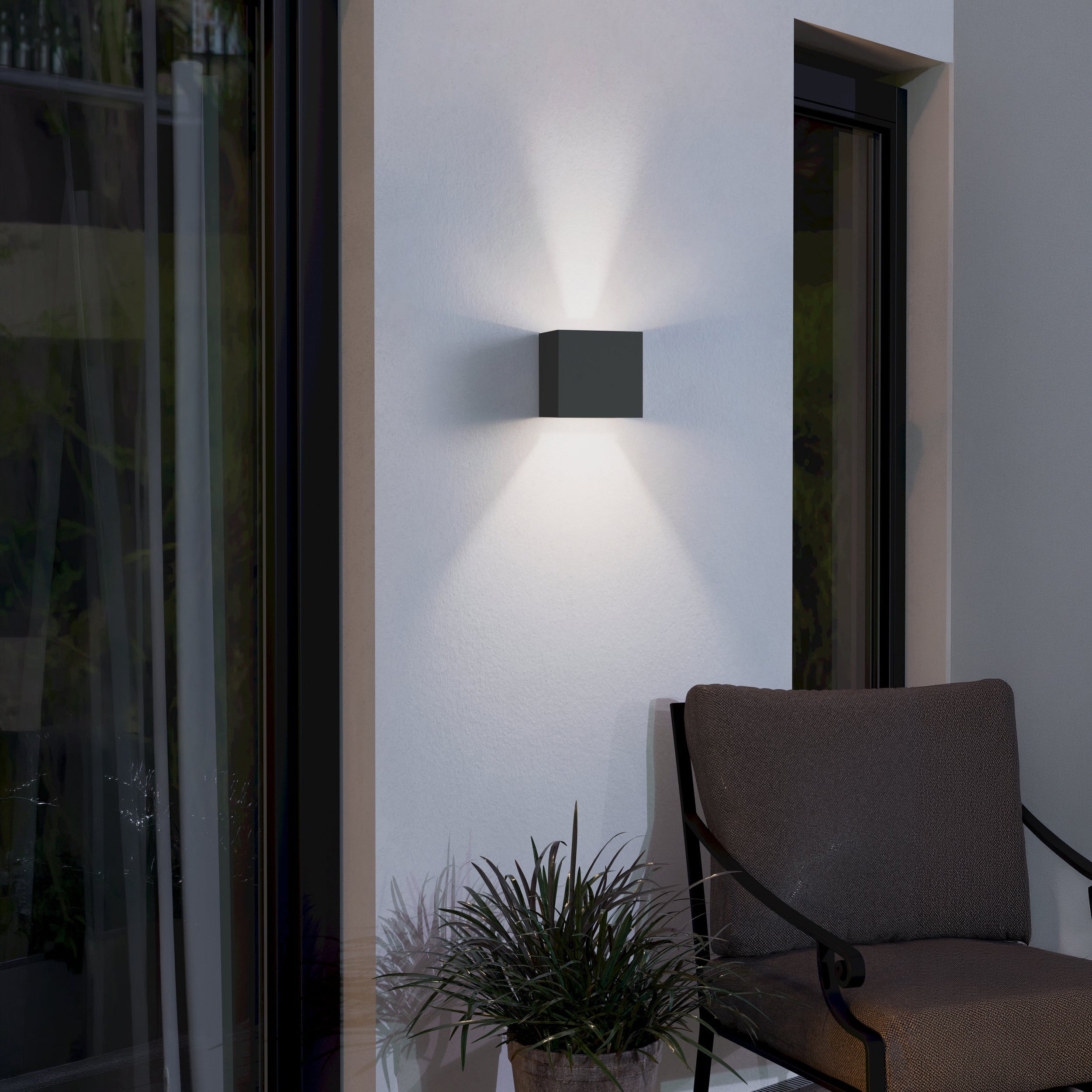 Eglo EU FUEVA?1 Recessed LED Lights – White, 3 Pack, Warm White, Slim Indoor Ceiling Downlights