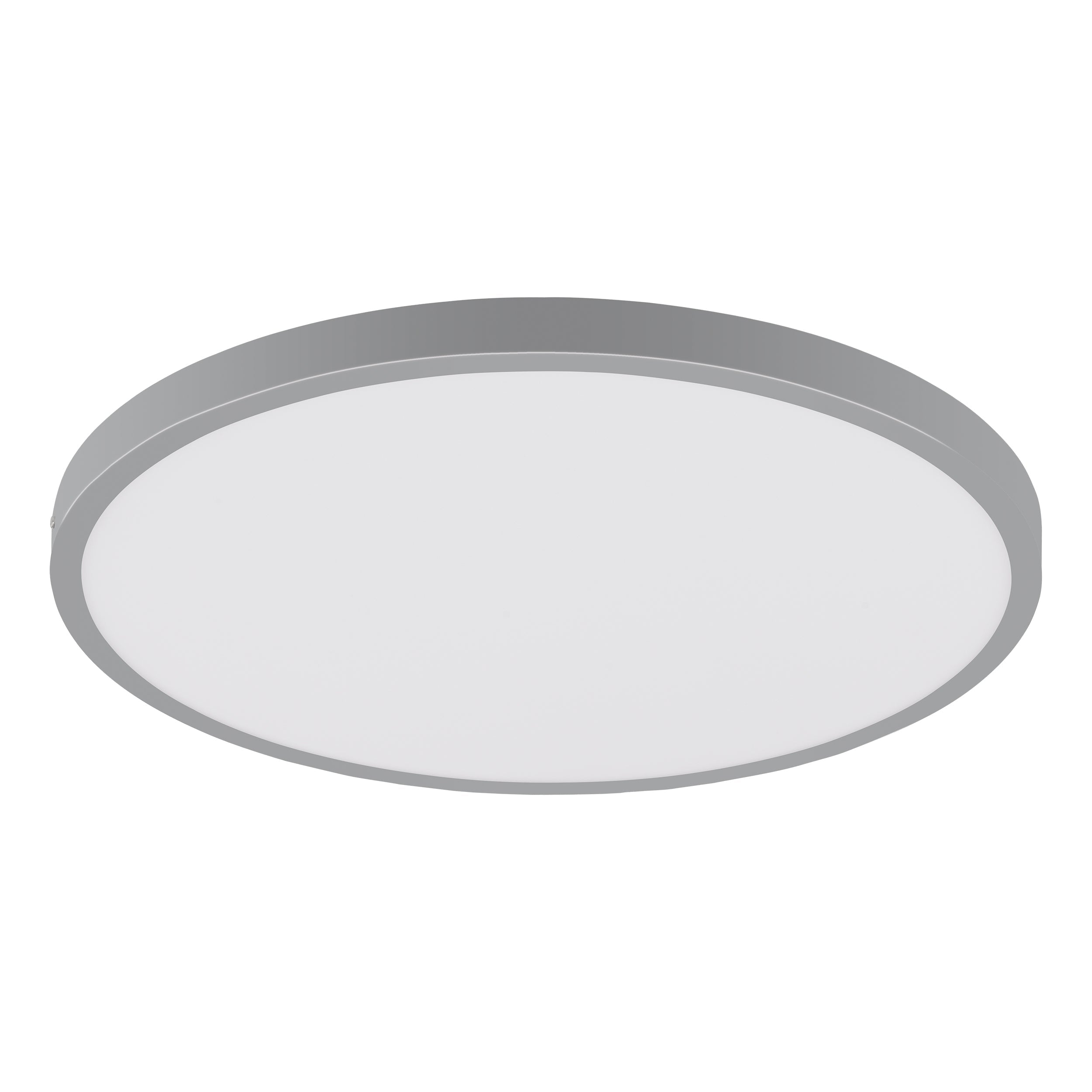 Eglo EU FUEVA?1 LED Ceiling Light – Ultra?Slim Square Surface Mounted Panel, Neutral White, 2600?lm, White product image - Endon Lighting from First Light Direct with great prices and fast UK delivery
