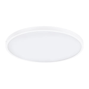 Eglo EU FUEVA 1 LED Surface?Mounted Ceiling Light – 600mm White, Warm White, Dimmable