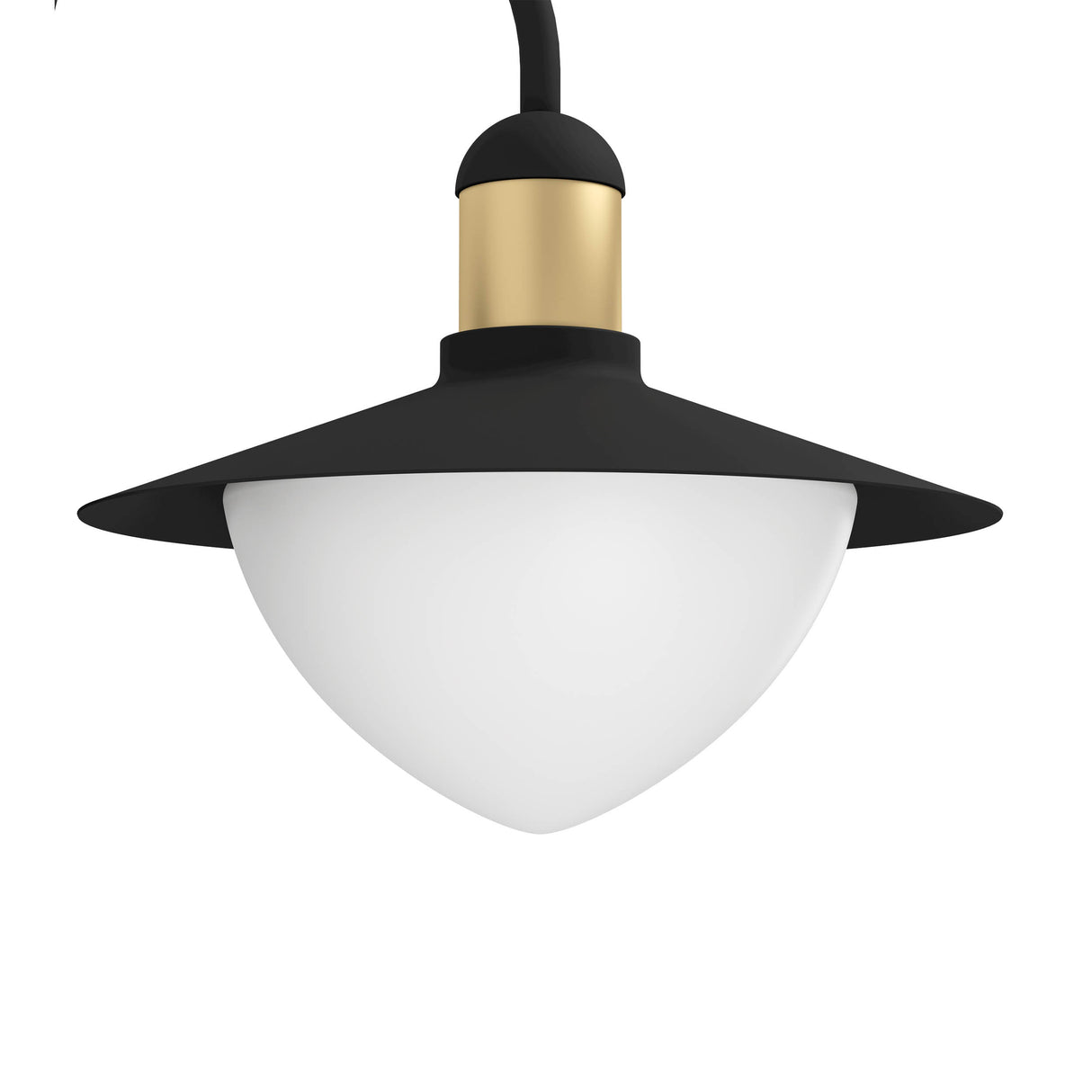 Eglo EU Sirmione Steel Black & Gold LED Pathway Light