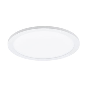 Eglo EU Sarsina White Aluminium & Plastic LED Ceiling Light, 30cm