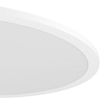 Eglo EU Sarsina White Aluminium & Plastic LED Ceiling Light, 60cm product image - Endon Lighting from First Light Direct with great prices and fast UK delivery