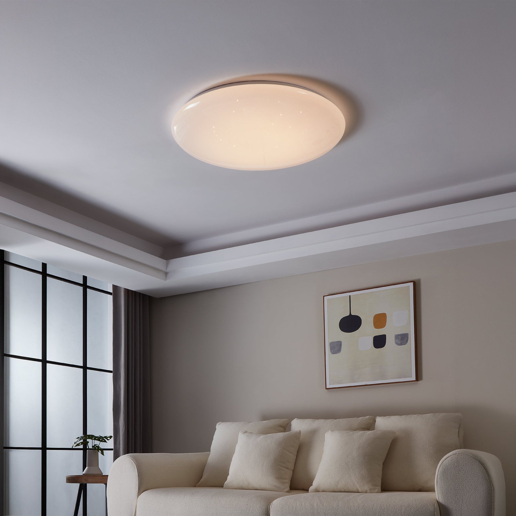 Eglo EU Seras Brushed Brass & Gold Steel LED 4-Light Spotlight product image - Endon Lighting from First Light Direct with great prices and fast UK delivery