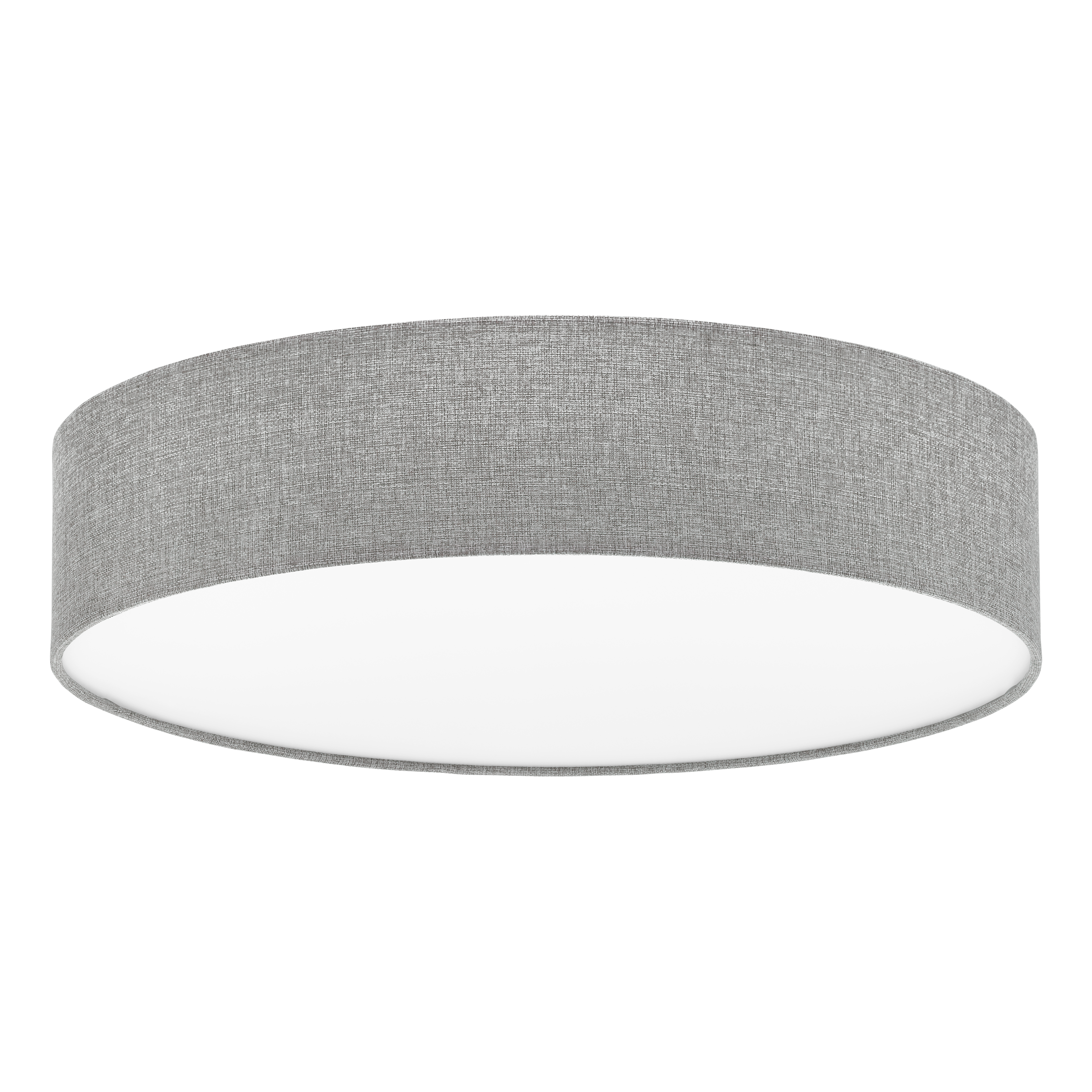 Eglo Lighting CL/3 E27 Ø570 linen grey 'PASTERI' textiles pendets from the PASTERI range. Part Number - 97613
