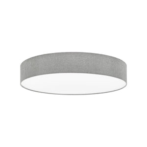 Eglo EU Pasteri Grey Fabric Ceiling Light
