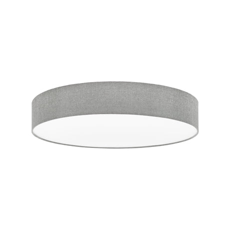 Eglo EU Pasteri Grey Fabric Ceiling Light