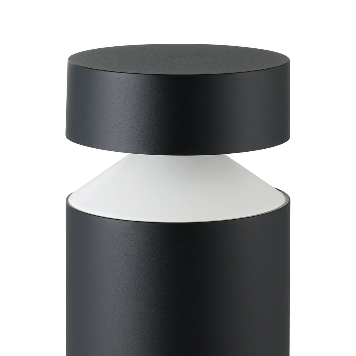 Eglo EU Melzo LED Outdoor Post Light Black Aluminium IP65