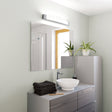 Eglo EU SIDERNO LED Bathroom Mirror Light – 580mm Chrome, Cool White, IP44