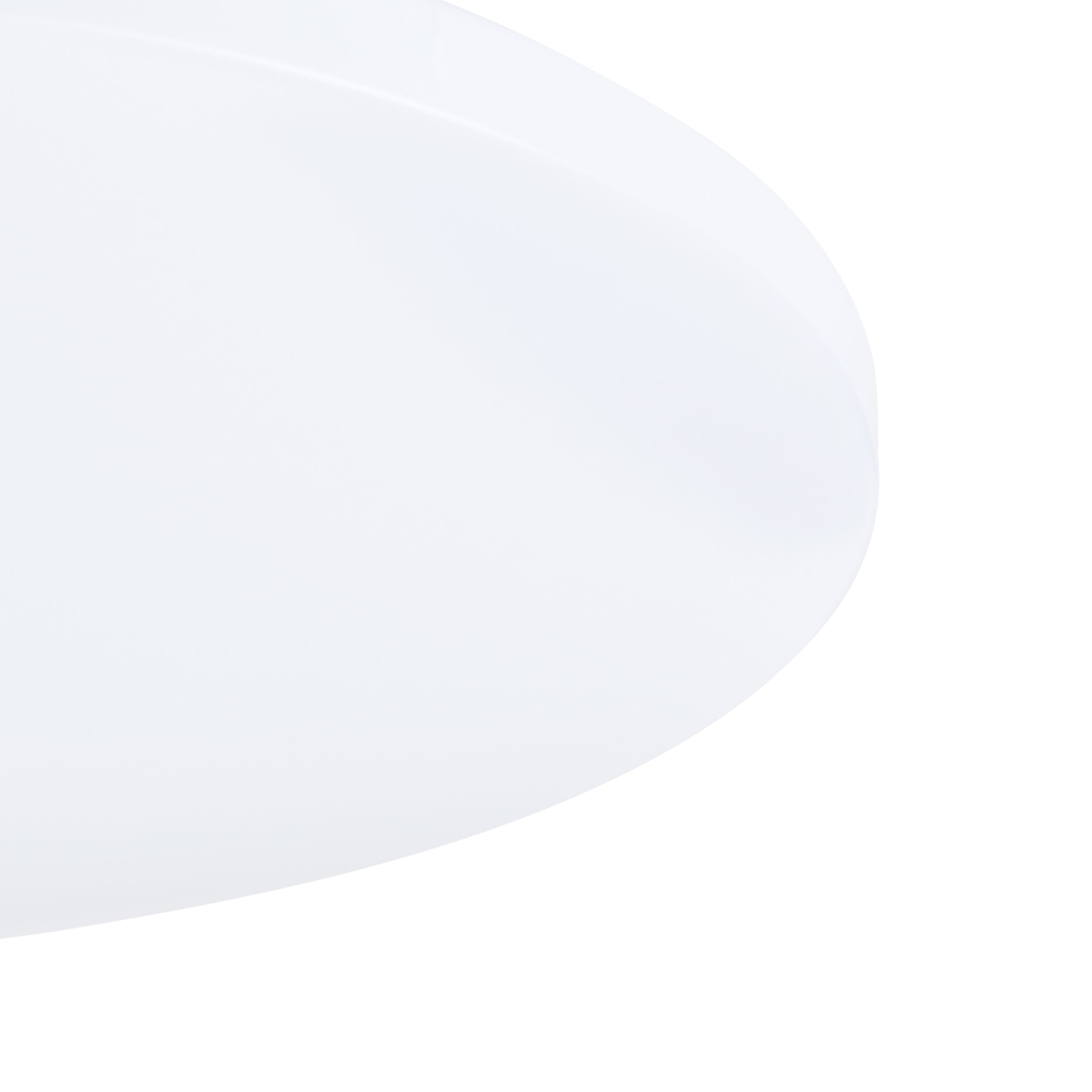 Eglo EU Frania Square White Wall/Ceiling Light, 43cm