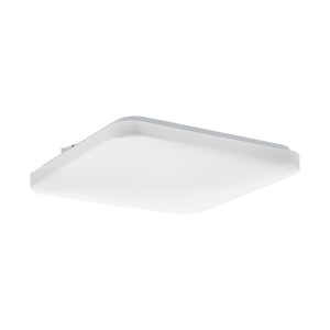 Eglo EU Frania Square White Wall/Ceiling Light, 33cm
