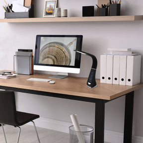 Eglo EU Cognoli Black Plastic 3 Step Dimming Touch Desk Lamp