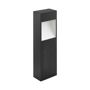 Eglo EU Manfria Grey Metal IP44 Pedestal Outdoor Lamp, (D) 13.5