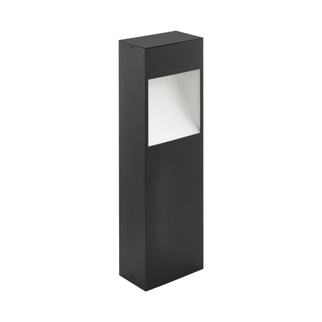 Eglo EU Manfria Grey Metal IP44 Pedestal Outdoor Lamp, (D) 13.5