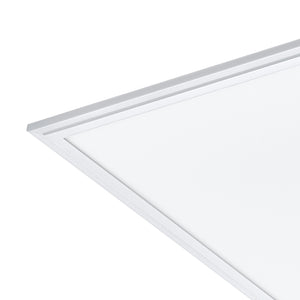 Eglo EU Salobrena 1 Ultra-Slim Modern White Square LED Ceiling Light