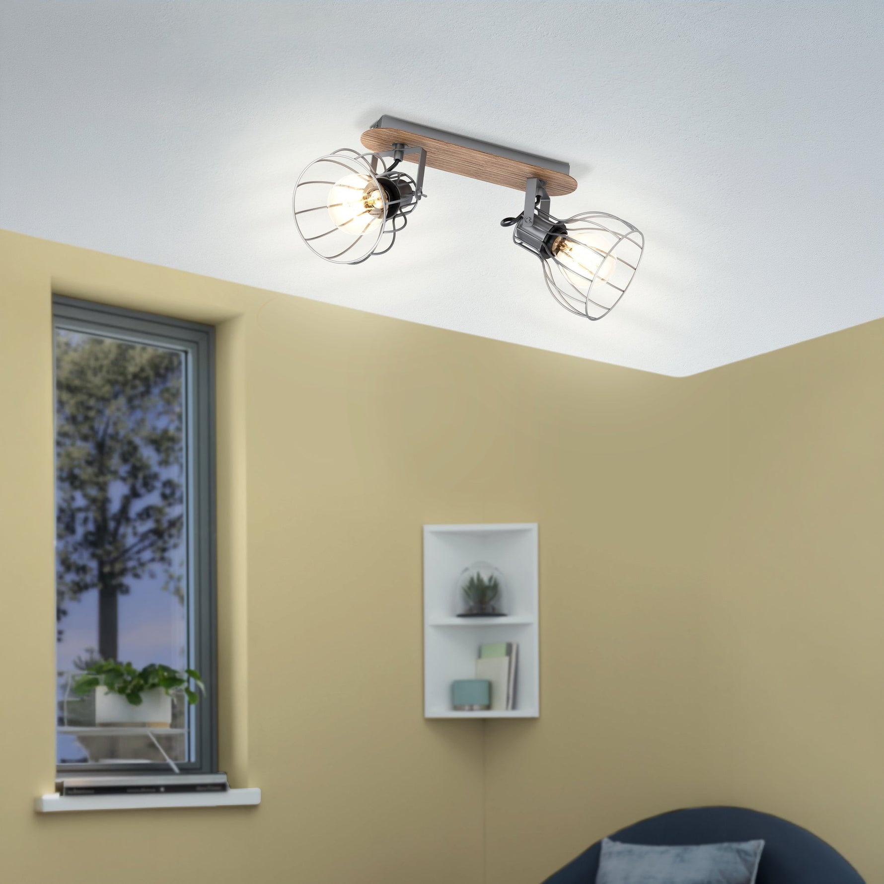Eglo EU Salvilanas-Z Aluminium & Steel Black LED Smart Control Table Lamp