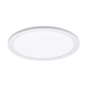 Eglo EU Sarsina-A White Aluminium & Plastic LED Ceiling Light, 30cm