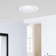 Eglo EU Saliceto White Aluminium LED Neutral White Single Recessed Light, 42 x 88mm