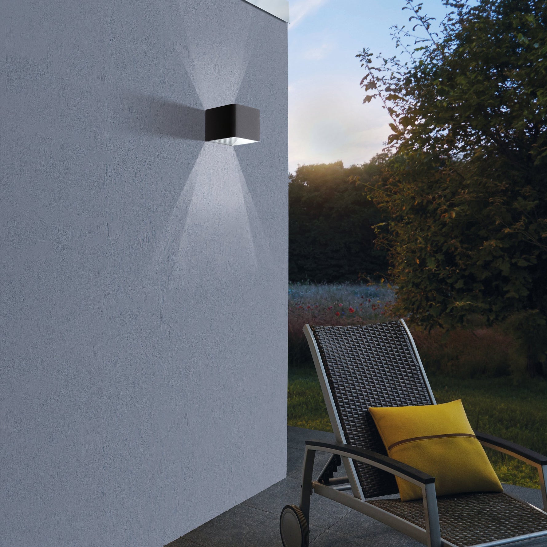 Eglo EU Fueva 5 White LED Square Recessed Light, 11.7cm, 3000K product image - Endon Lighting from First Light Direct with great prices and fast UK delivery