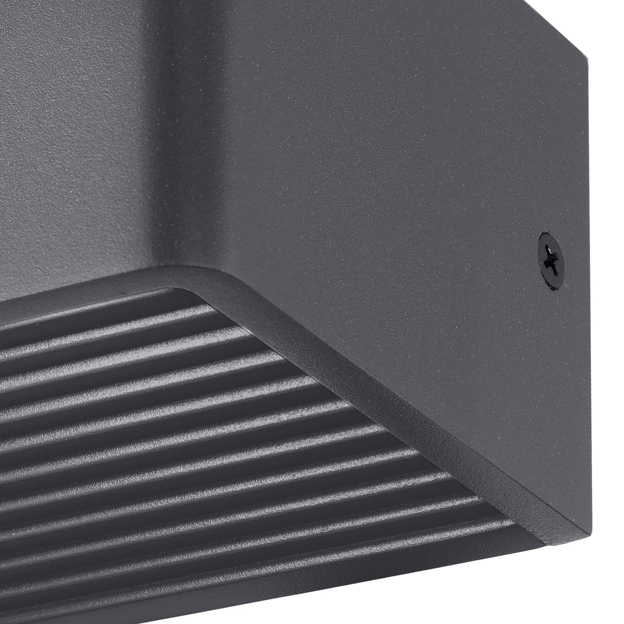 Eglo EU DONINNI?1 Outdoor LED Wall Light – Anthracite, Integrated LED, Warm White, IP55 Exterior Lighting