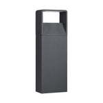 Eglo EU DONINNI?1 Outdoor LED Pedestal Light – Anthracite Bollard Light, Warm White, IP65