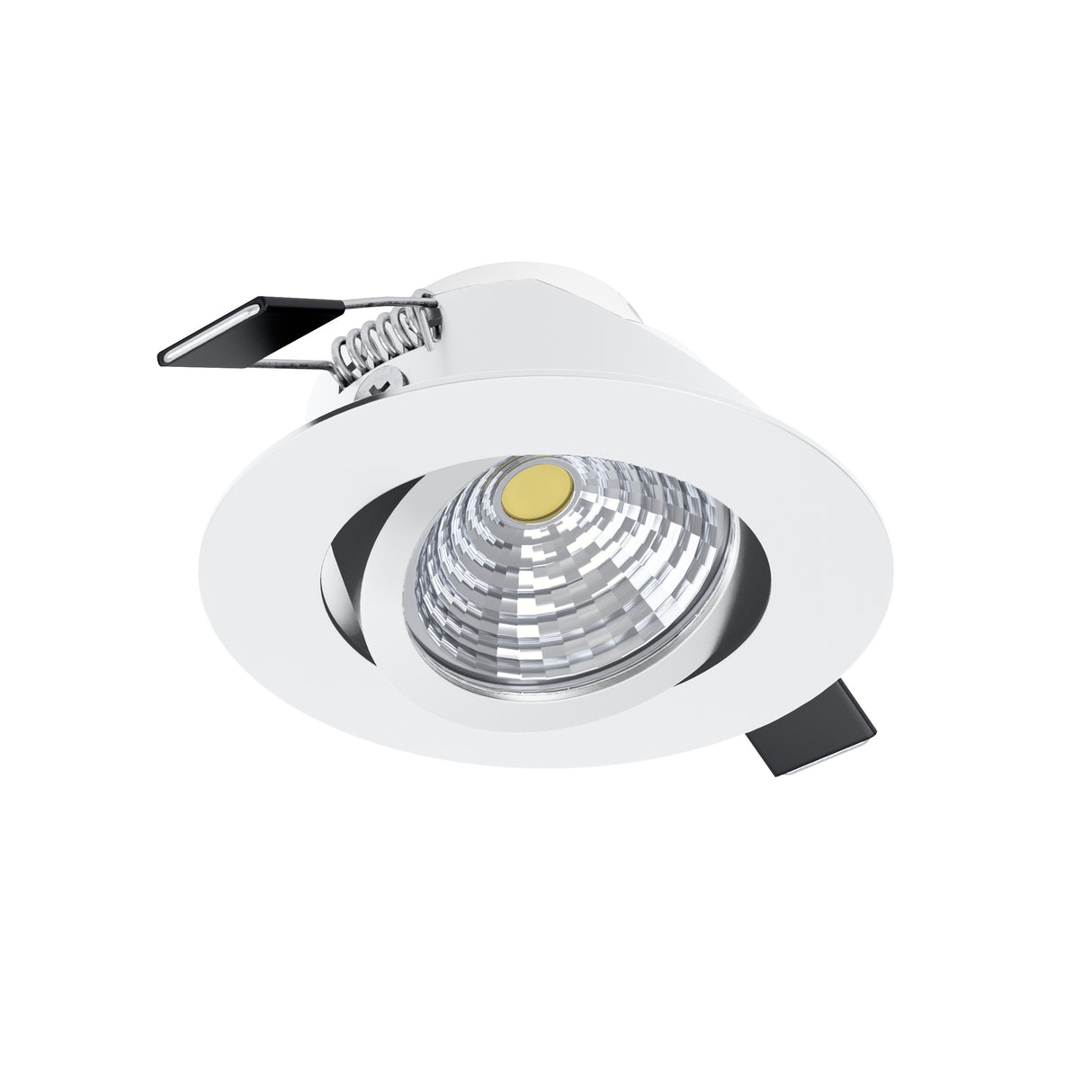 Eglo EU Saliceto White Aluminium LED Neutral White Single Recessed Light