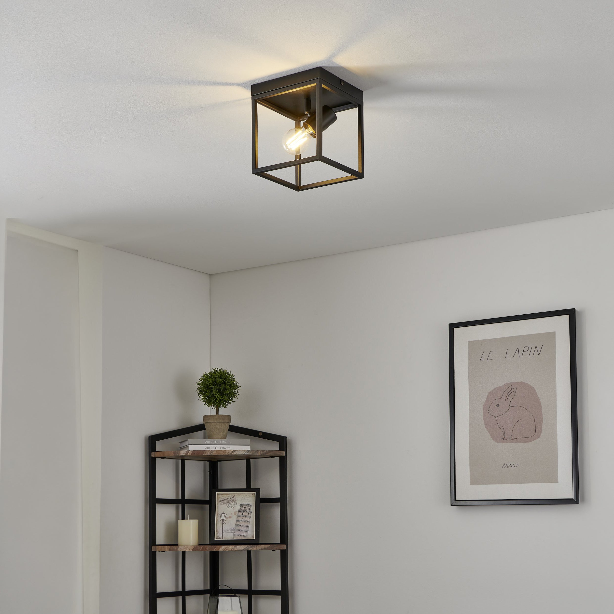 Eglo EU FUEVA?5 LED Recessed Light – White Steel, Warm White, Round Ceiling Downlight, Indoor Lighting
