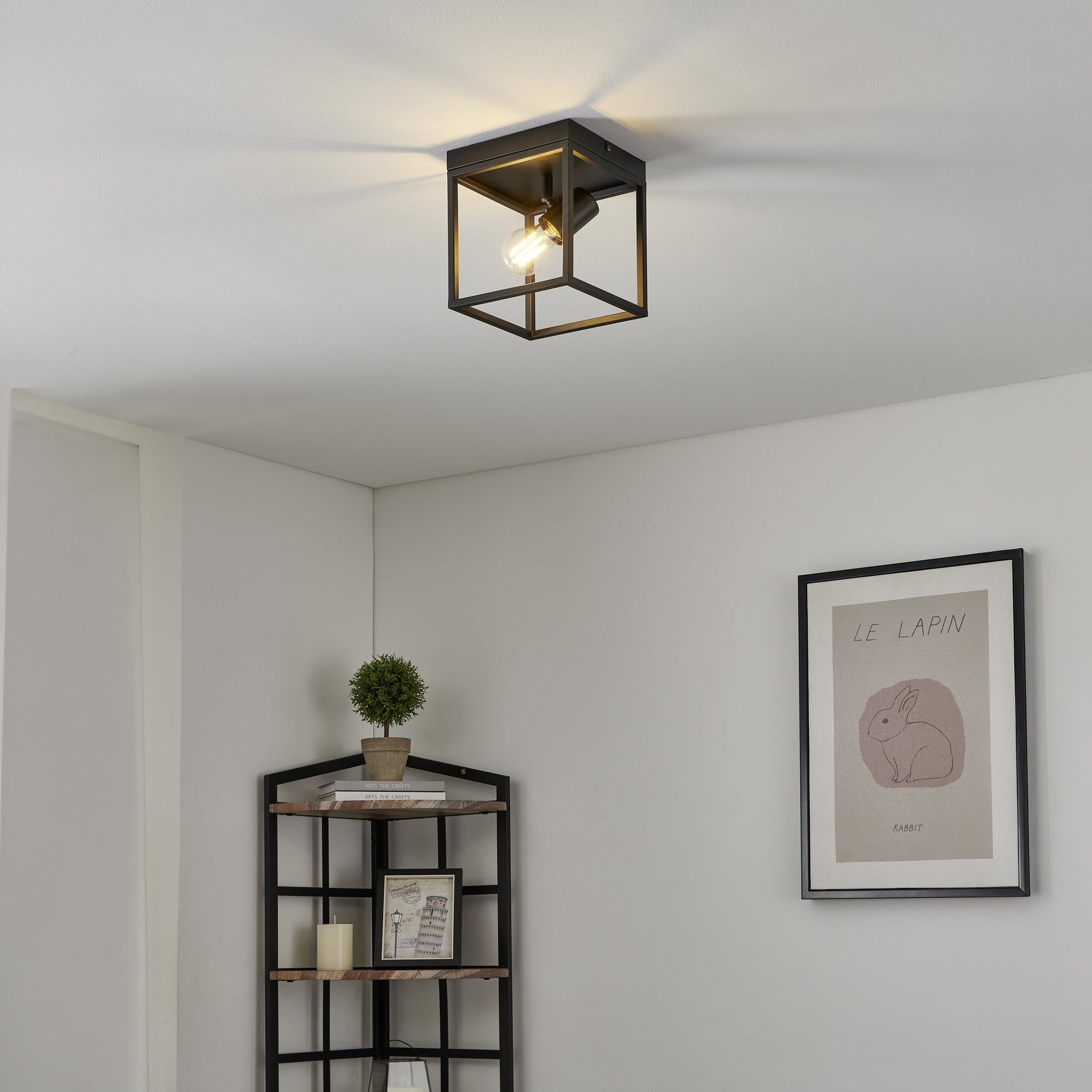 Eglo EU FUEVA?5 LED Recessed Light – White Steel, Warm White, Round Ceiling Downlight, Indoor Lighting
