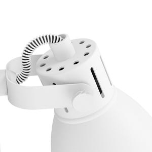 Eglo EU Seras 1 White Steel LED Single Spotlight