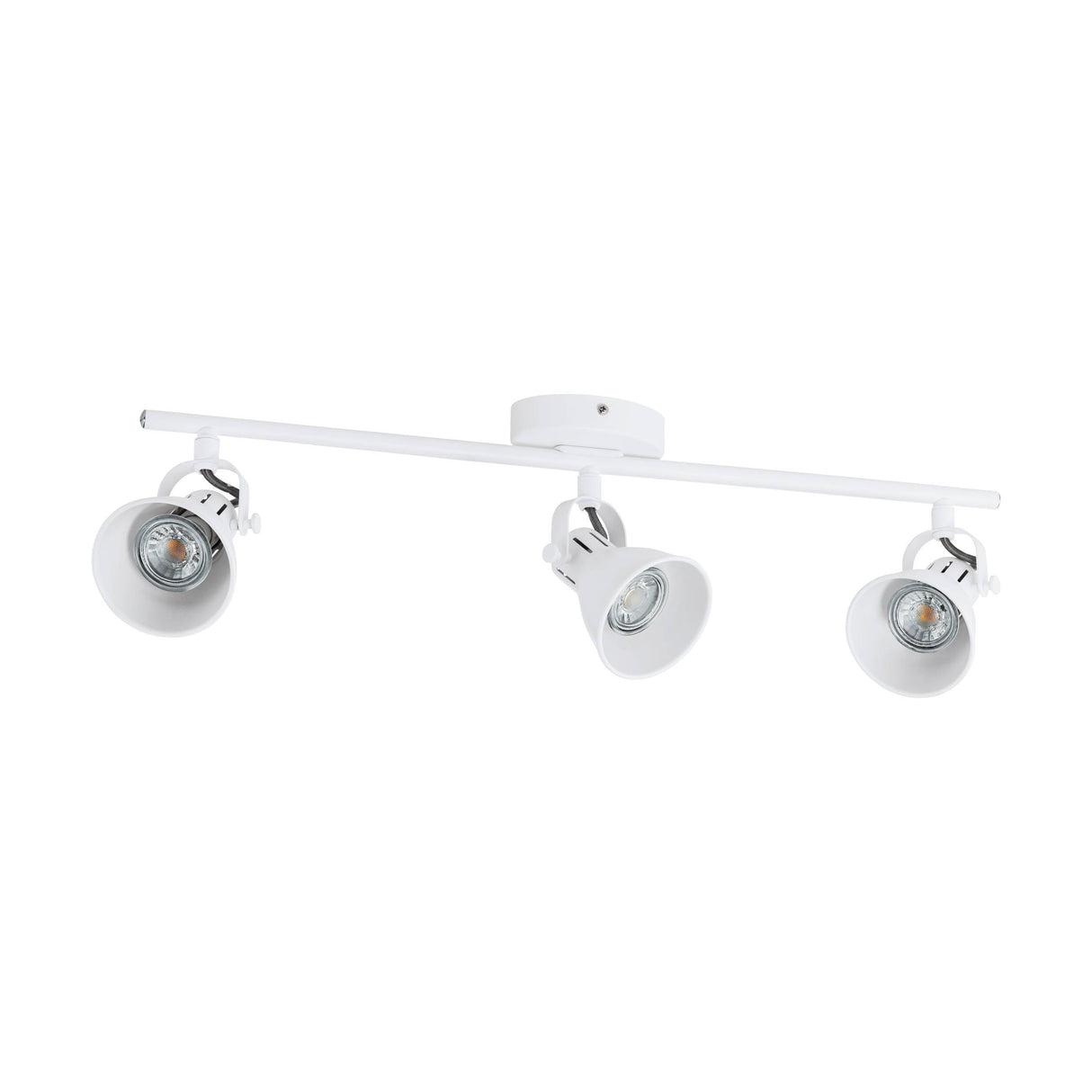 Eglo EU Seras 1 White Metal 3 Light (inclusive) Spot Light, (L) 59.5cm