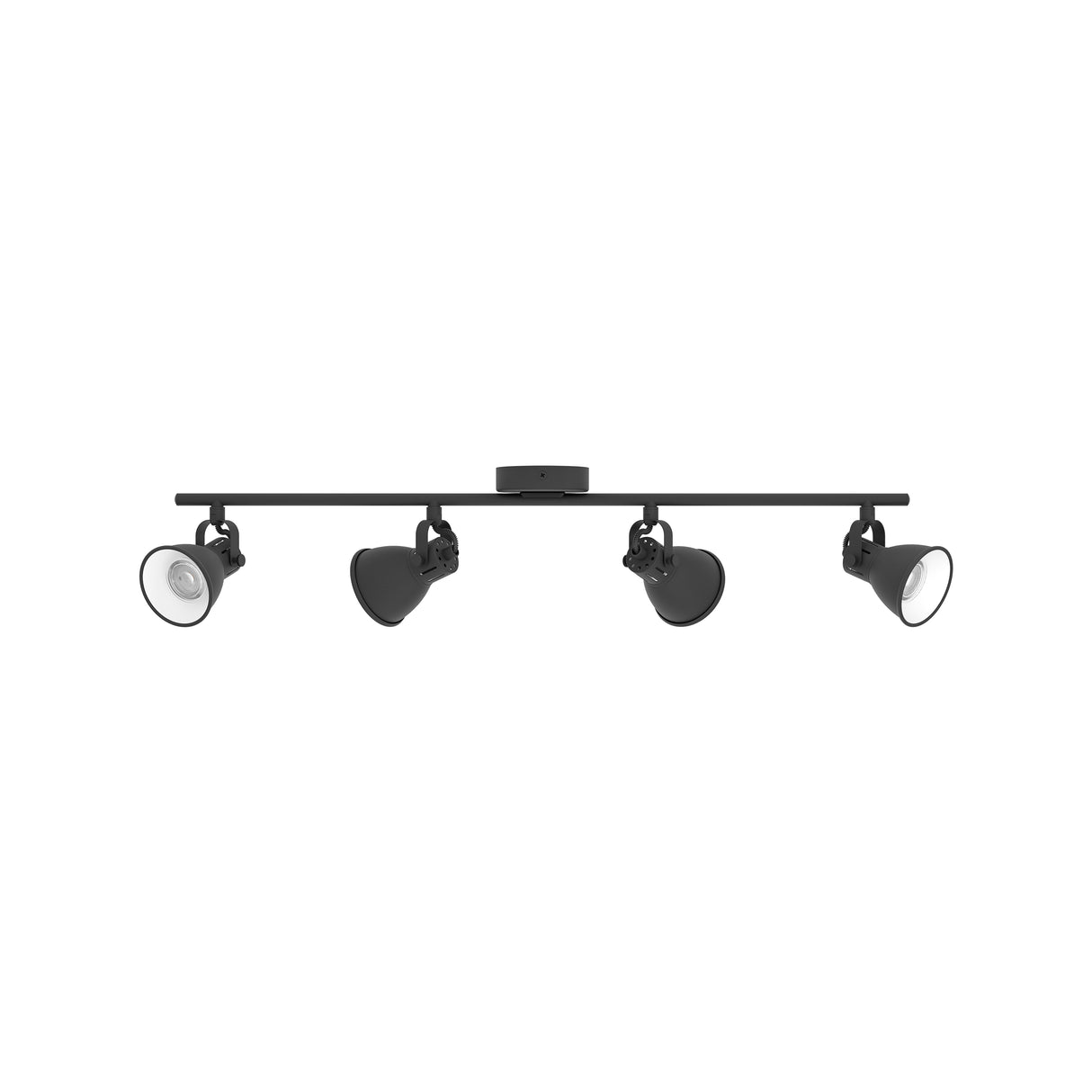 Eglo EU Seras 2 Black Steel 4-Light LED Spotlight