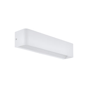 Eglo EU Sania 4 LED White Cube Aluminium Wall Light