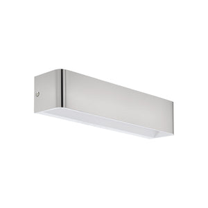 Eglo EU Sania 4 LED Satin Nickel Cube Aluminium Wall Light