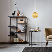 Eglo EU Albaraccin Gold Coloured & Steel Modern Single Pendant